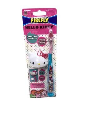 Hello Kitty Kids Toothbrush Soft Bristles Wall-Mountable Cute Design NEW